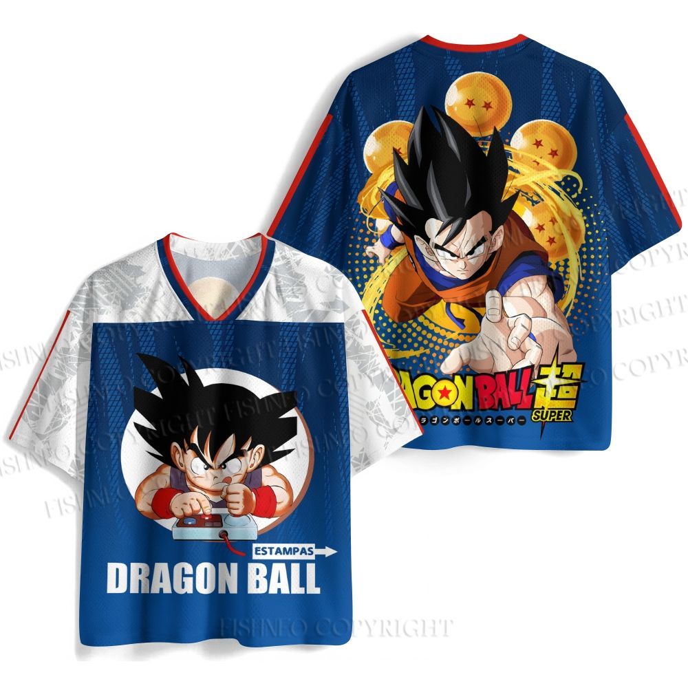 Dragon Ball Goku Printed Jersey Shirts