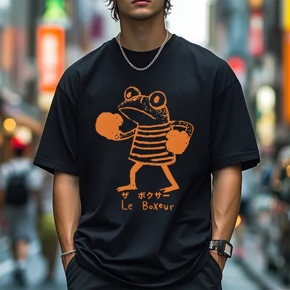 The Frog Boxer Cotton casual T-shirt
