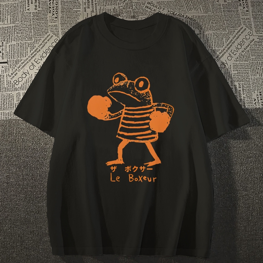 The Frog Boxer Cotton casual T-shirt