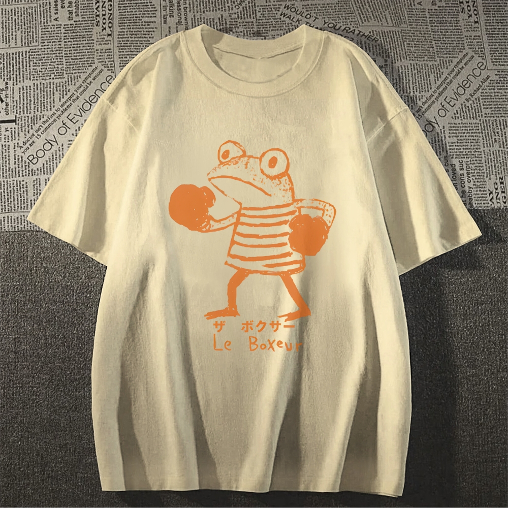 The Frog Boxer Cotton casual T-shirt