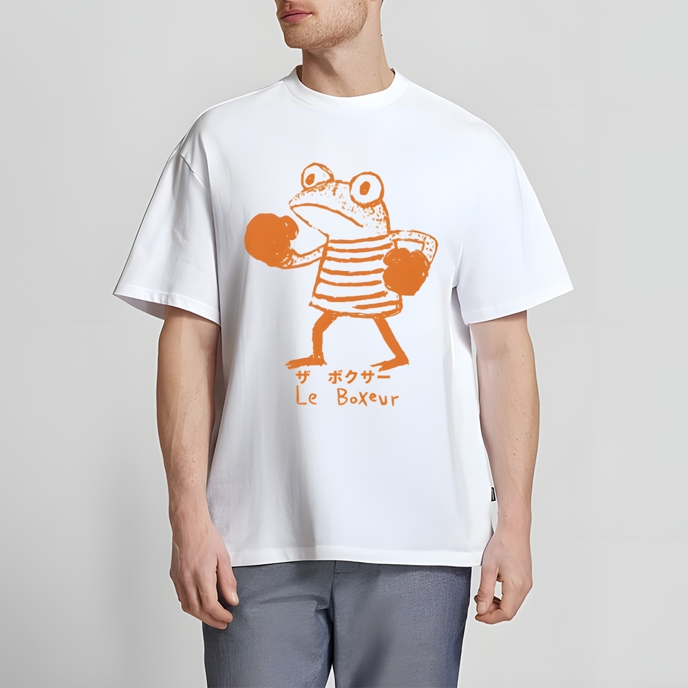 The Frog Boxer Cotton casual T-shirt
