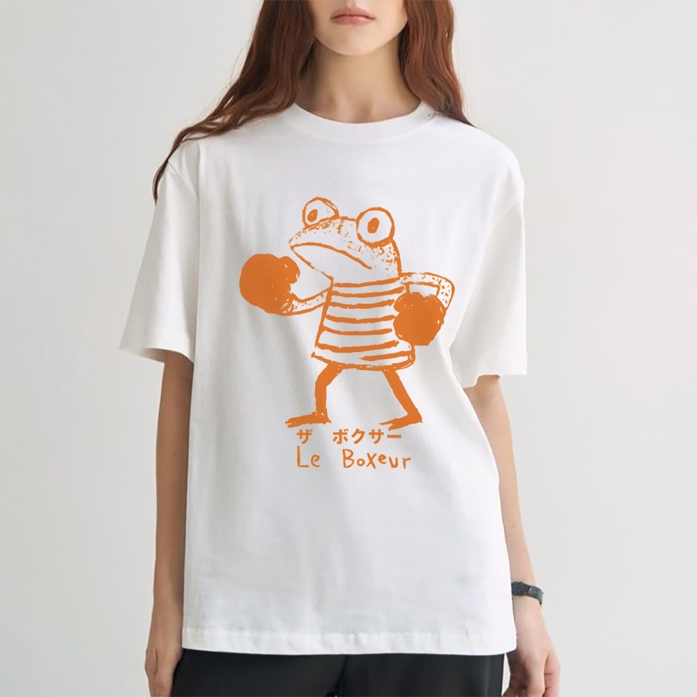 The Frog Boxer Cotton casual T-shirt