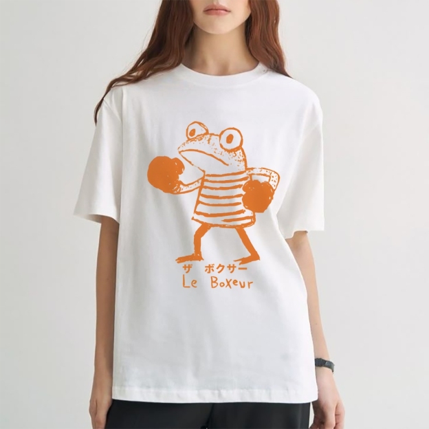 The Frog Boxer Cotton casual T-shirt