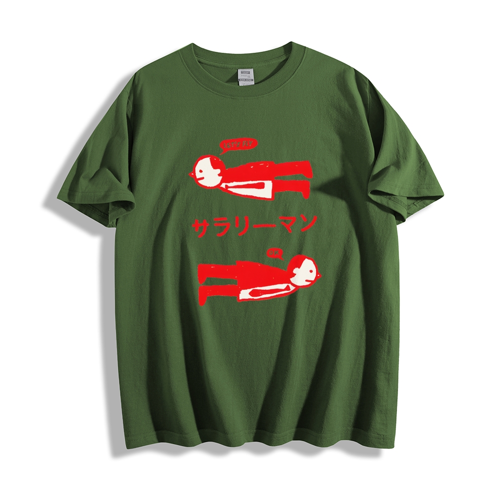 Office Worker Japanese Style Classic Tee