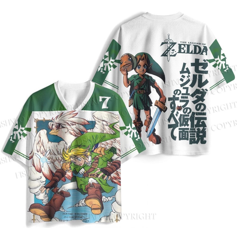 The Legend of Zelda Jersey Shirts