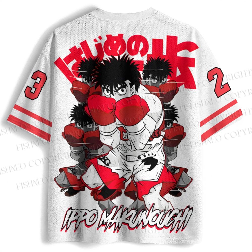 Hajime no Ippo Prined Jersey Shirts