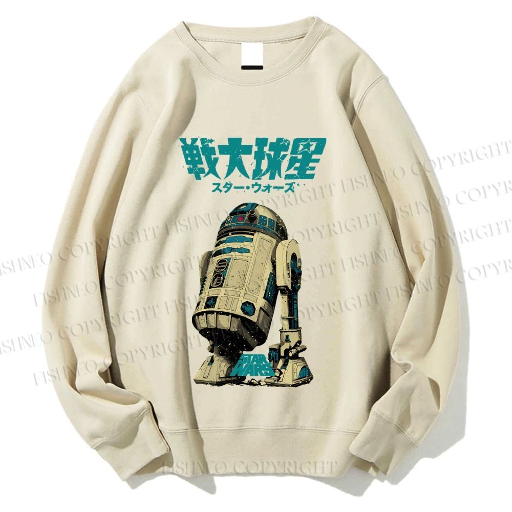 Unisex Star Wars Japanese Printed Sweatshirt