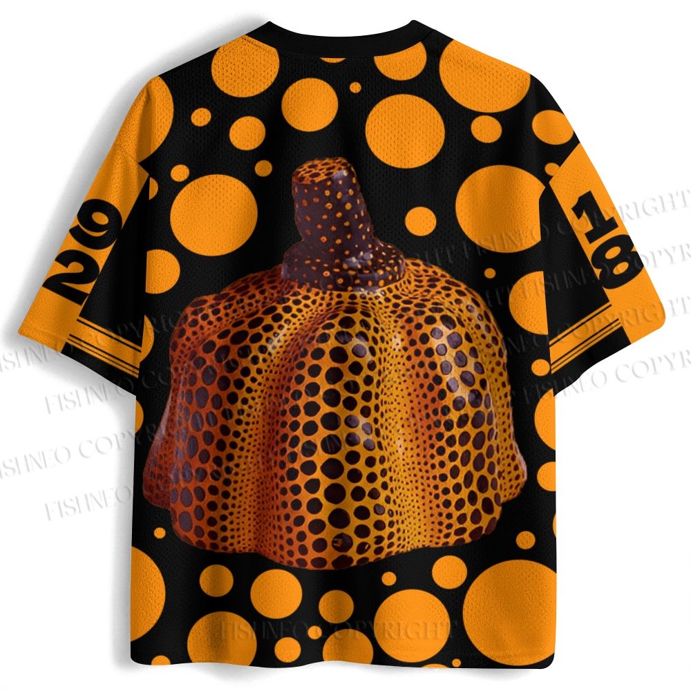 Yayoi Kusama Pumpkin Jersey Shirts