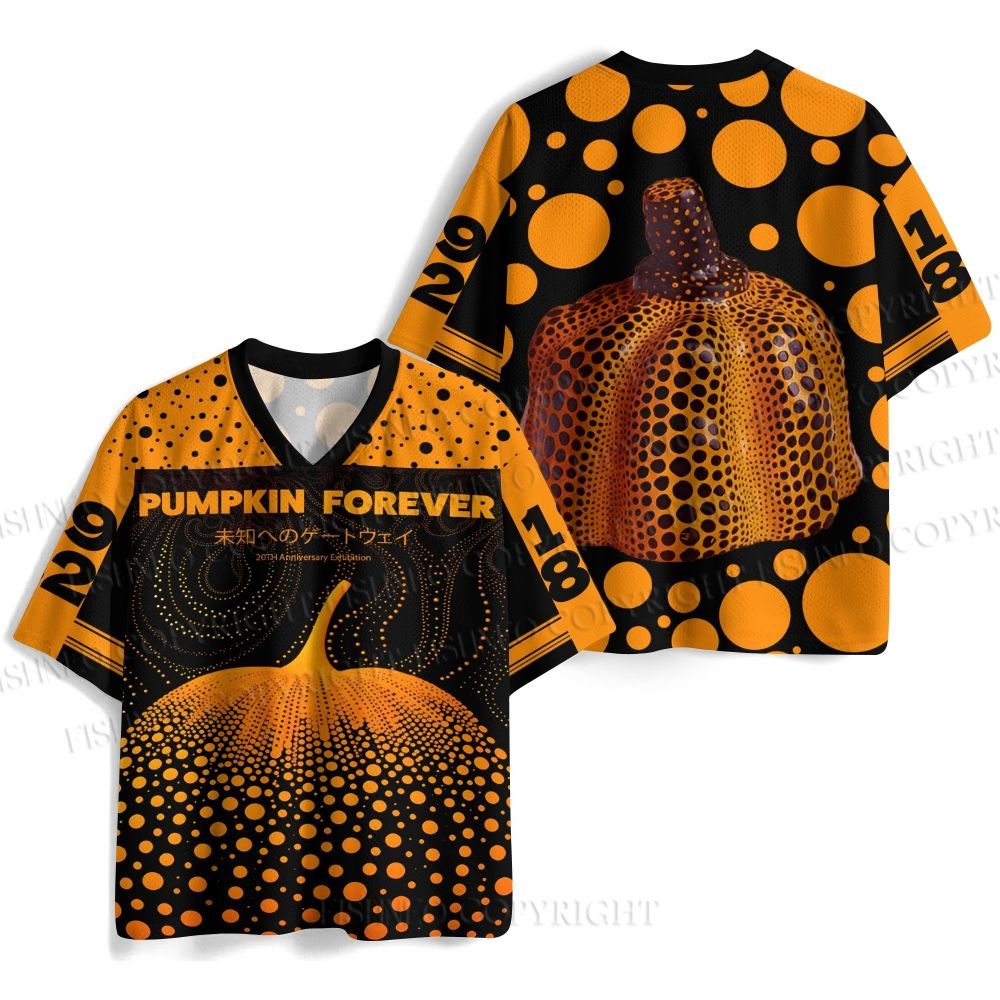 Yayoi Kusama Pumpkin Jersey Shirts