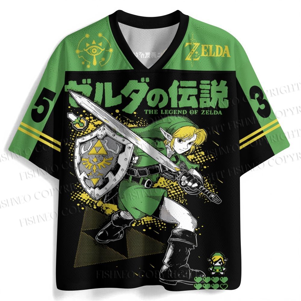 The Legend of Zelda Jersey Shirts