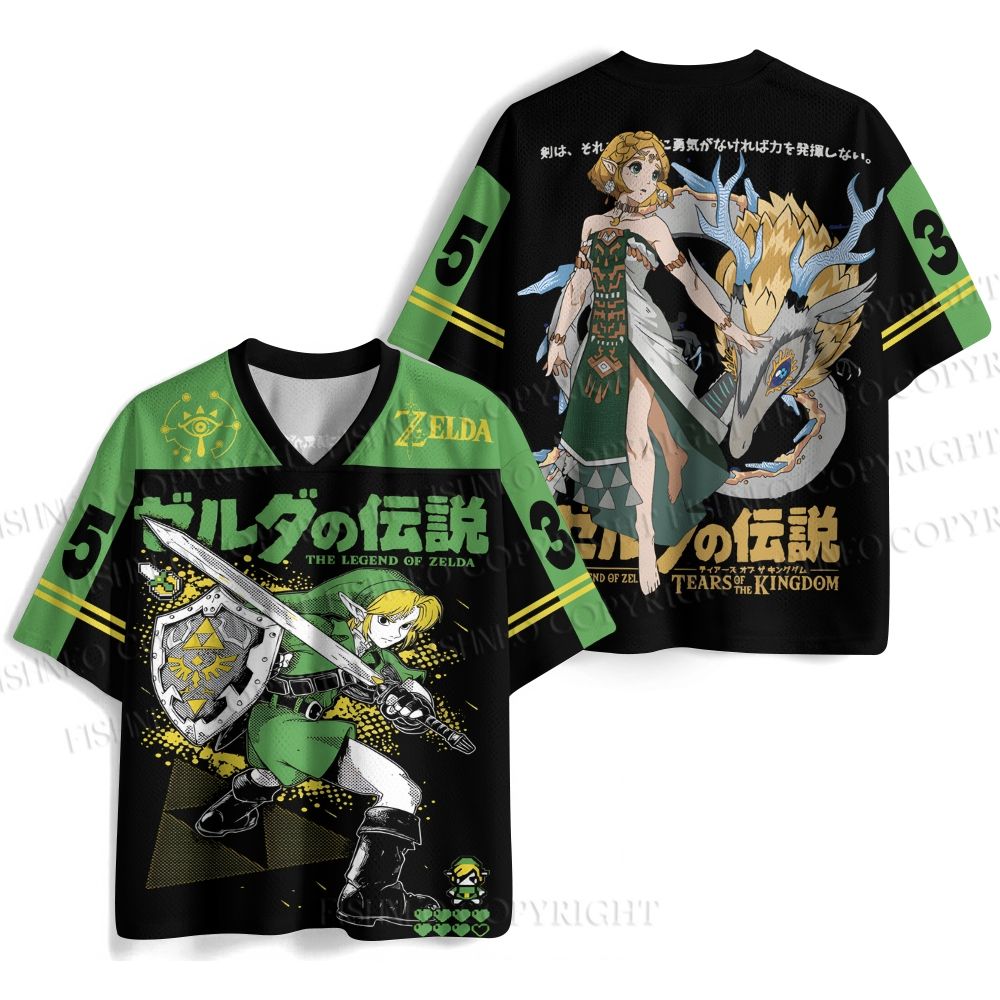 The Legend of Zelda Jersey Shirts