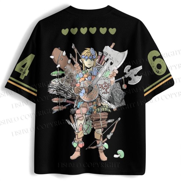 The Legend of Zelda Jersey Shirts