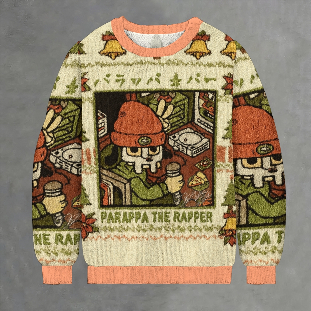 Unisex PaRappa the Rapper MF DOOM Christmas Ugly Sweatshirt