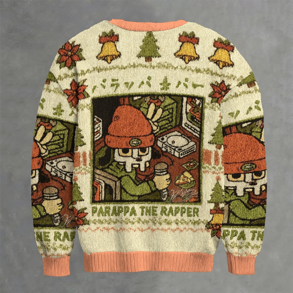 Unisex PaRappa the Rapper MF DOOM Christmas Ugly Sweatshirt