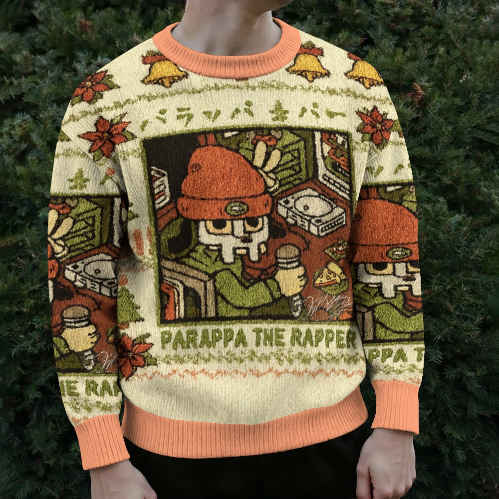Unisex PaRappa the Rapper MF DOOM Christmas Ugly Sweatshirt