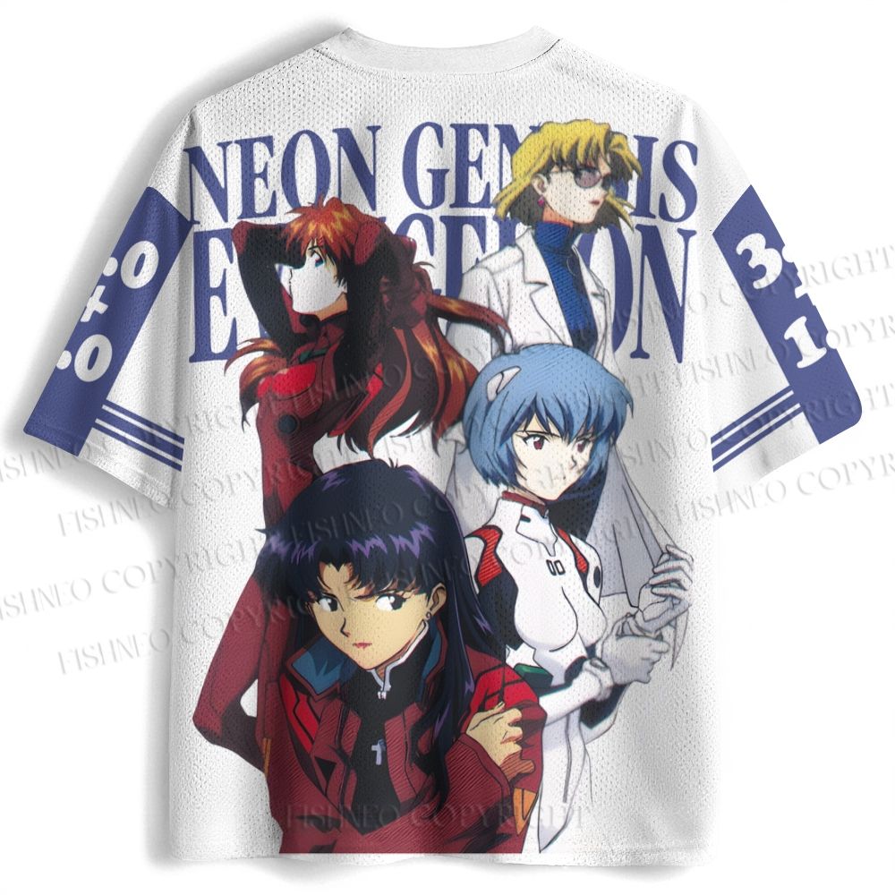 Neon Genesis Evangelion Jersey Shirts