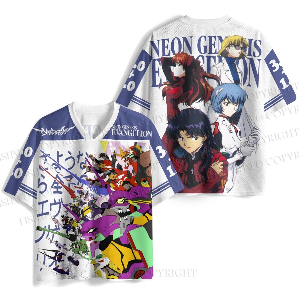 Neon Genesis Evangelion Jersey Shirts