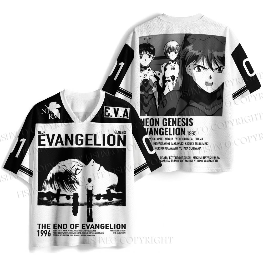 Neon Genesis Evangelion Jersey Shirts