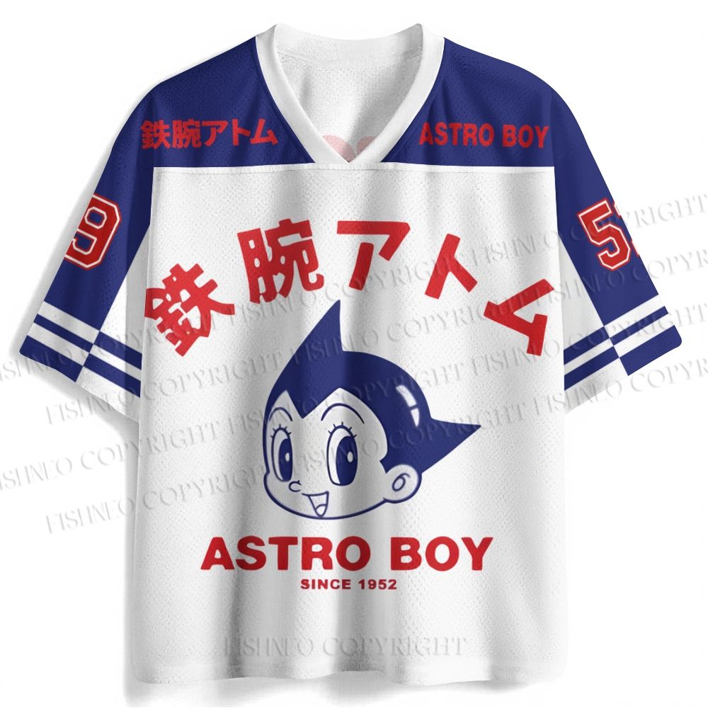 Astro Boy Printed Jersey Shirts