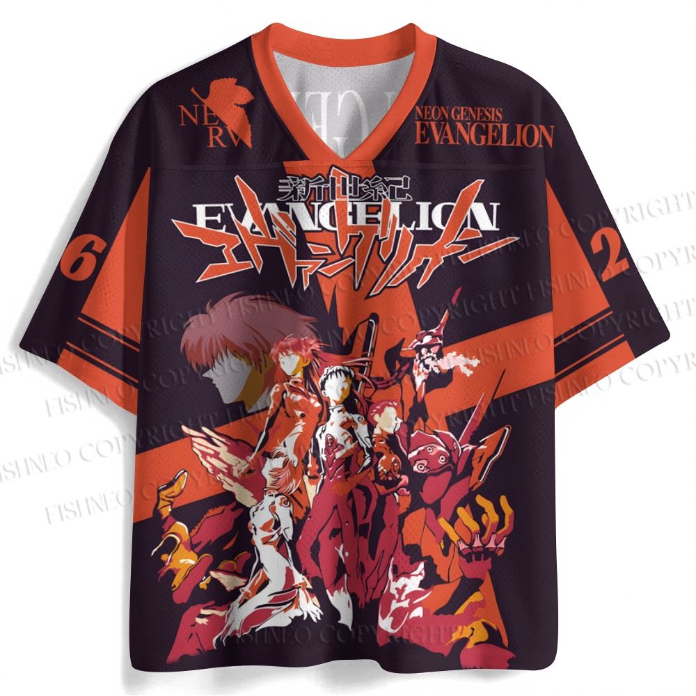 Neon Genesis Evangelion Jersey Shirts