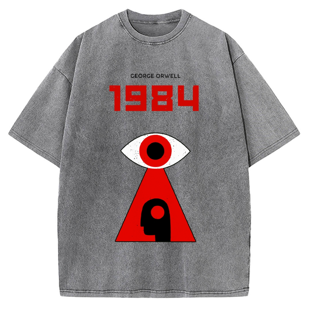 1984 Orwell Vintage Washed T-shirt