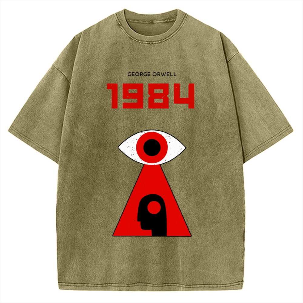1984 Orwell Vintage Washed T-shirt