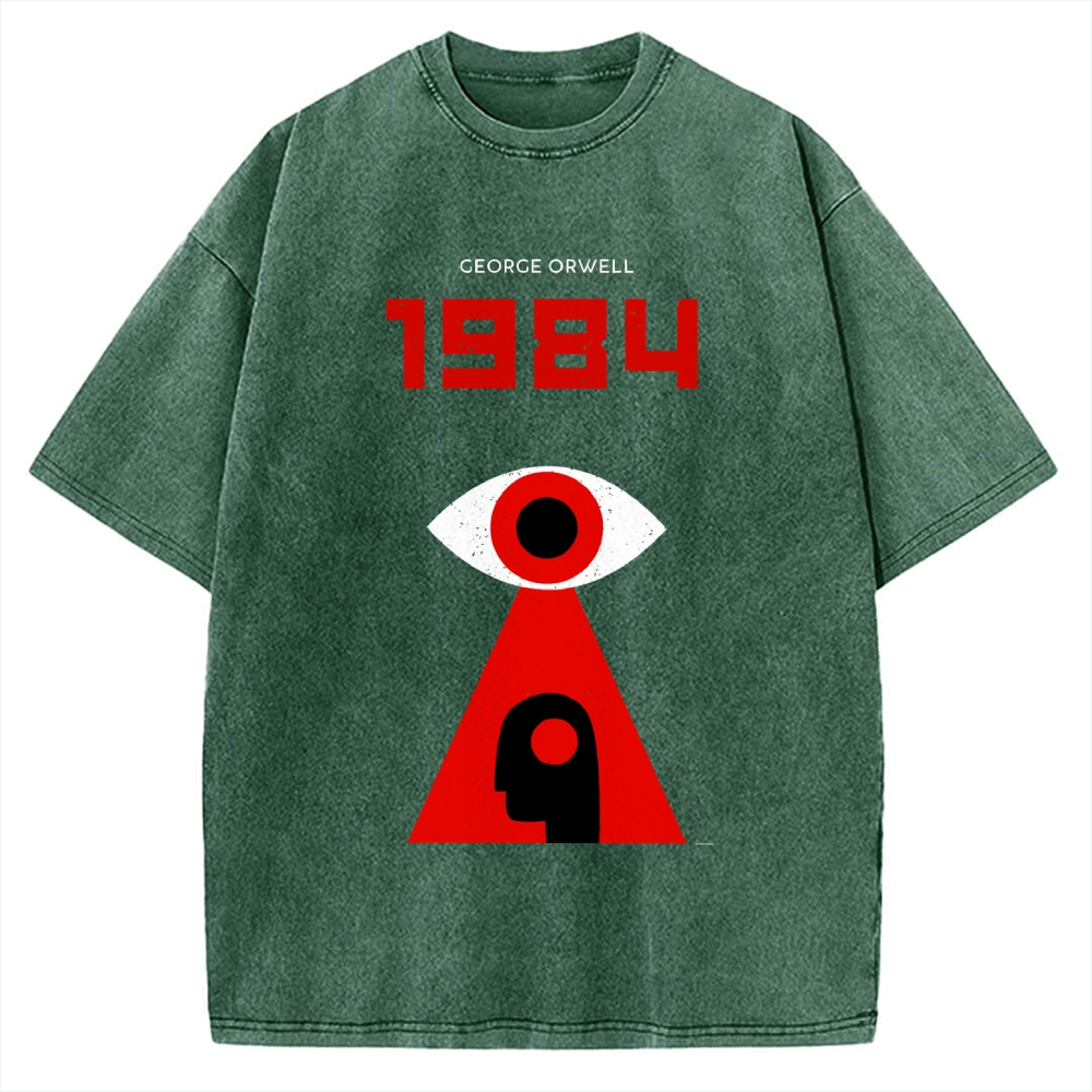 1984 Orwell Vintage Washed T-shirt