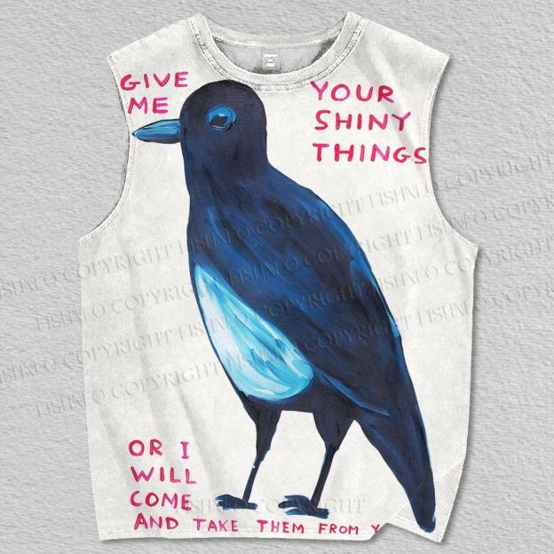 Unisex Give Me Bird Printed Tank Top