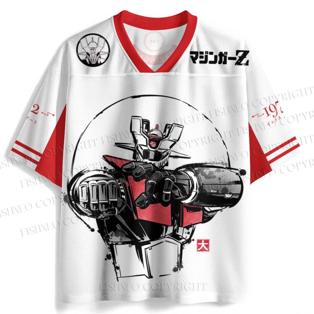 Mazinger Z Printed Jersey Shirts