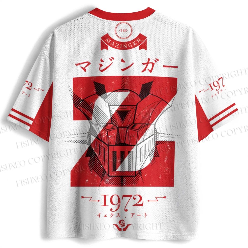 Mazinger Z Printed Jersey Shirts