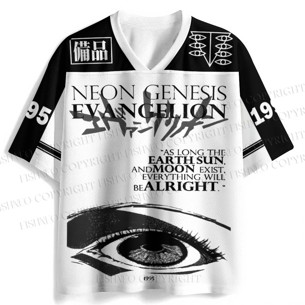 Neon Genesis Evangelion Jersey Shirts