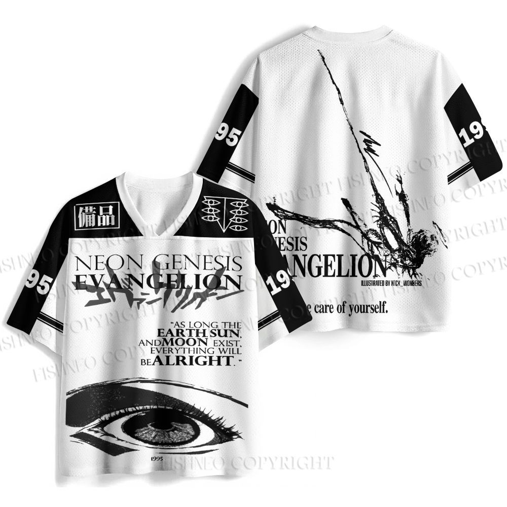 Neon Genesis Evangelion Jersey Shirts
