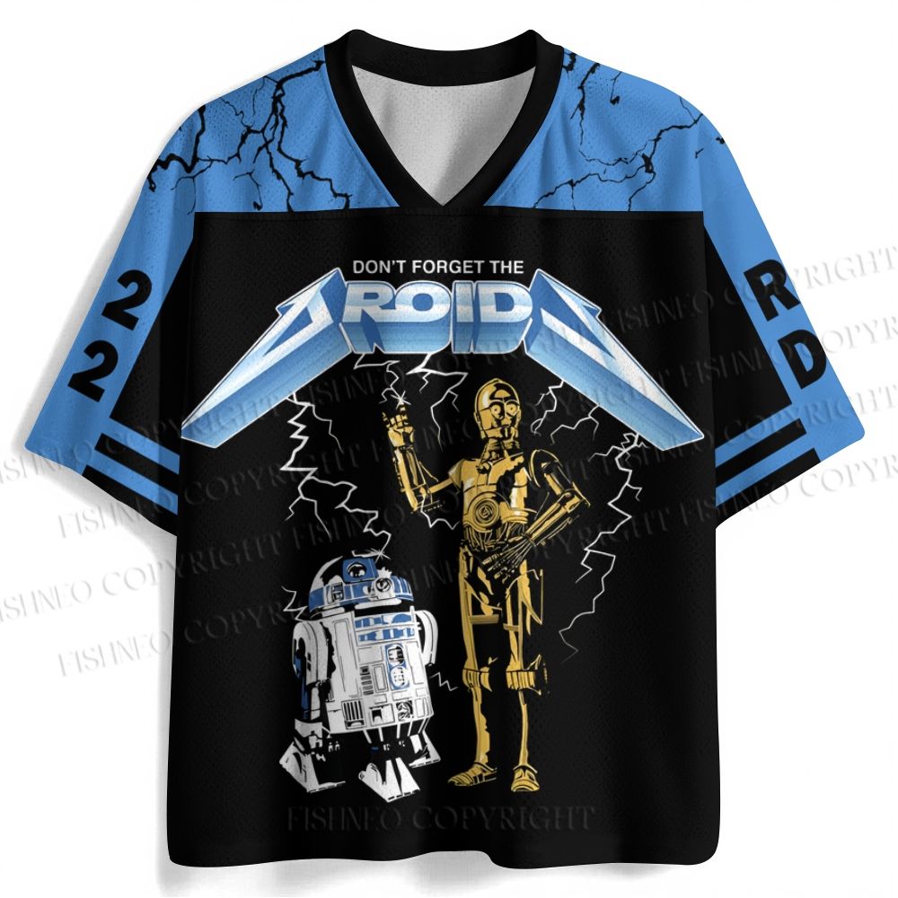 Star Wars R2-D2 Jersey Shirts