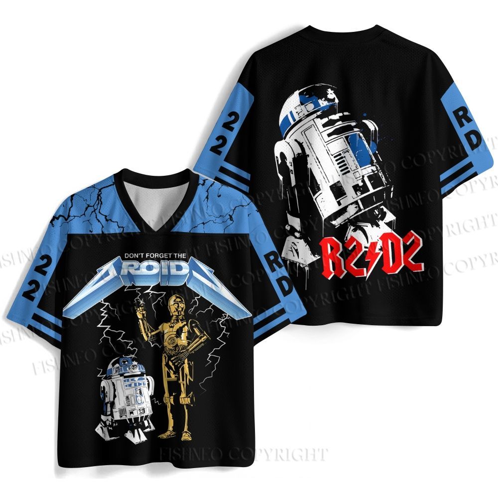 Star Wars R2-D2 Jersey Shirts