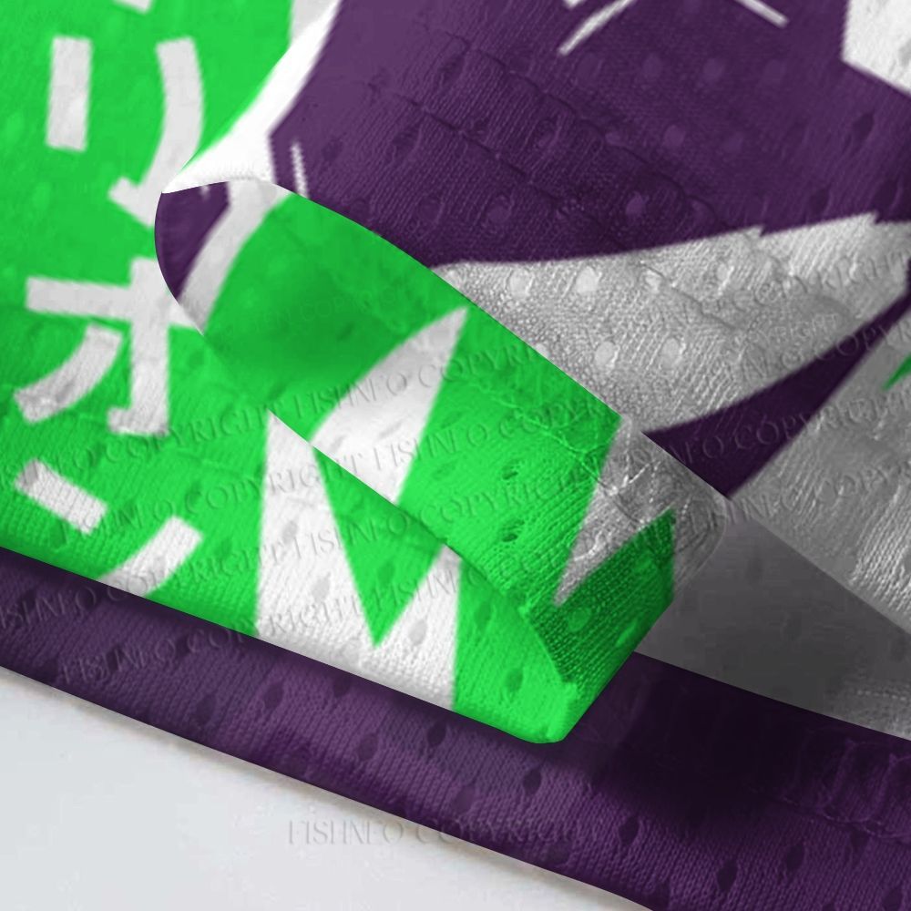 Neon Genesis Evangelion Unit 01 Jersey Shirts