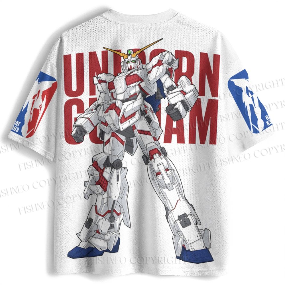 Gundam Printed Jersey Shirts