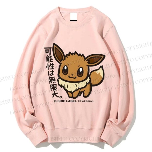 Unisex Eevee Printed Sweatshirt