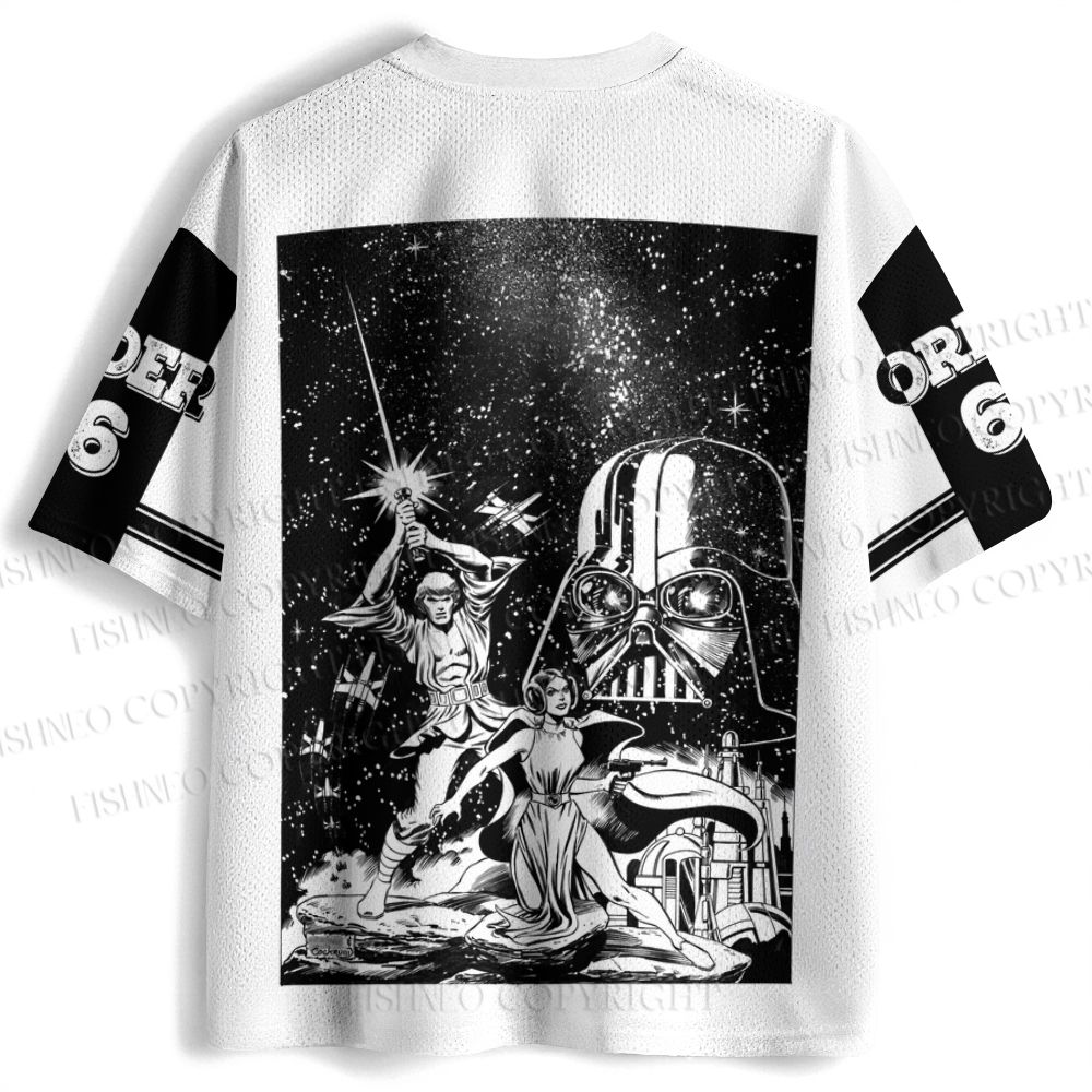 Star Wars Darth Vader What's the Lesson Master Jersey Shirts