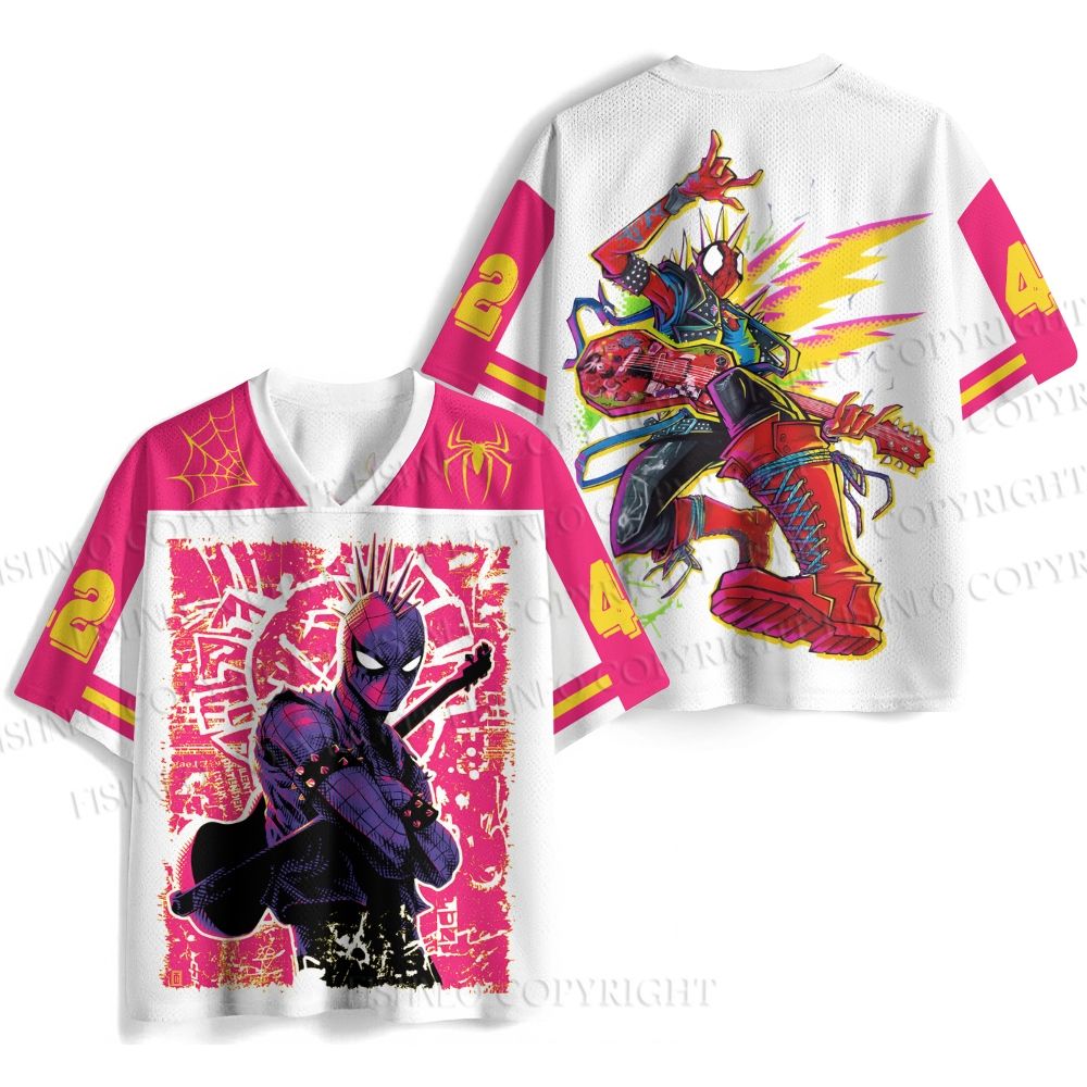 Spider-Punk Jersey Shirts