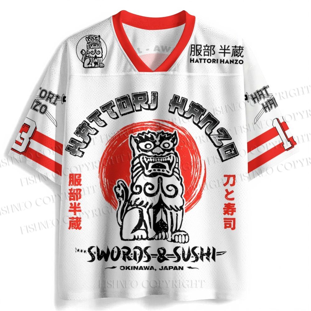 Hattori Hanzo Printed Jersey Shirts