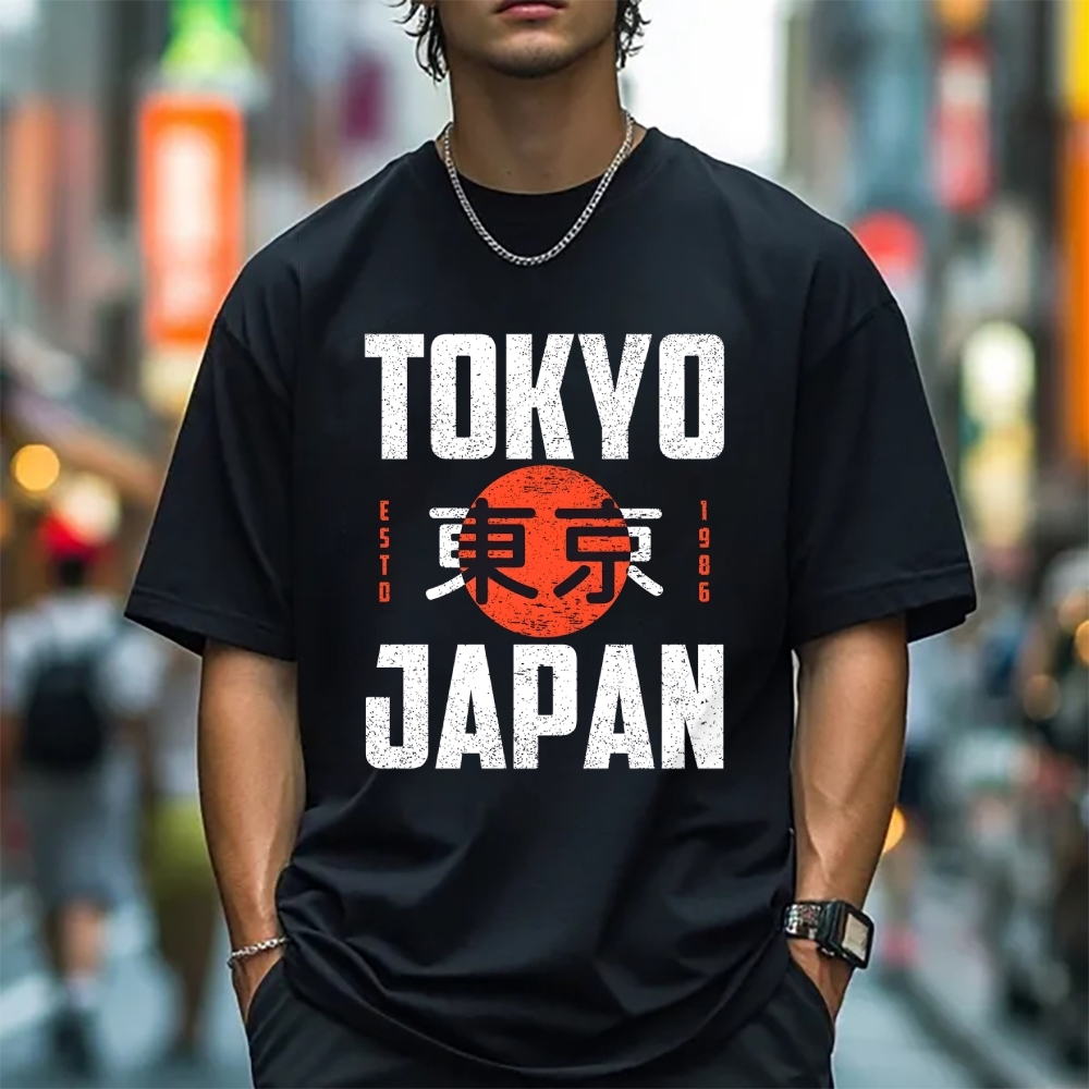 Tokyo Japan 1986 Japanese Style Classic Tee
