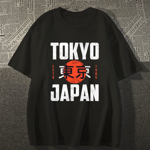Tokyo Japan 1986 Japanese Style Classic Tee