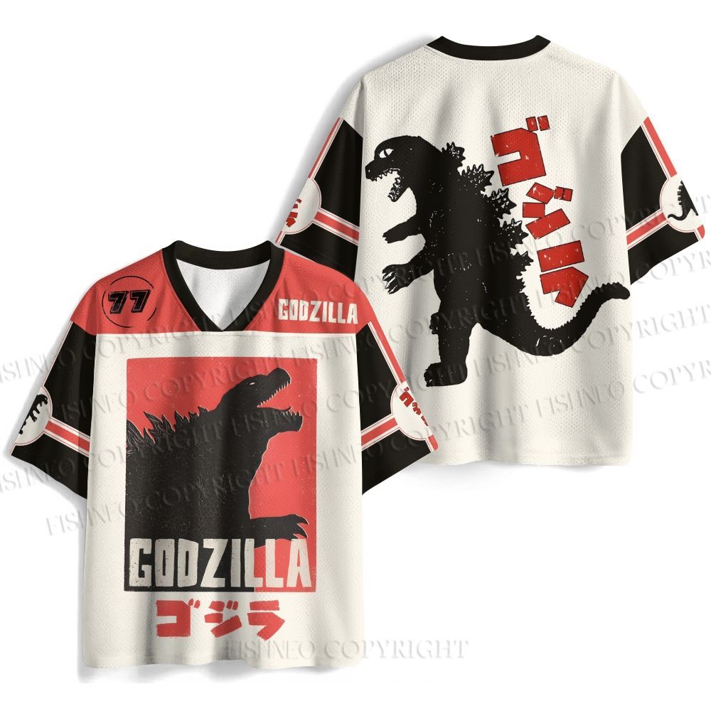 Godzilla Printed Jersey Shirts