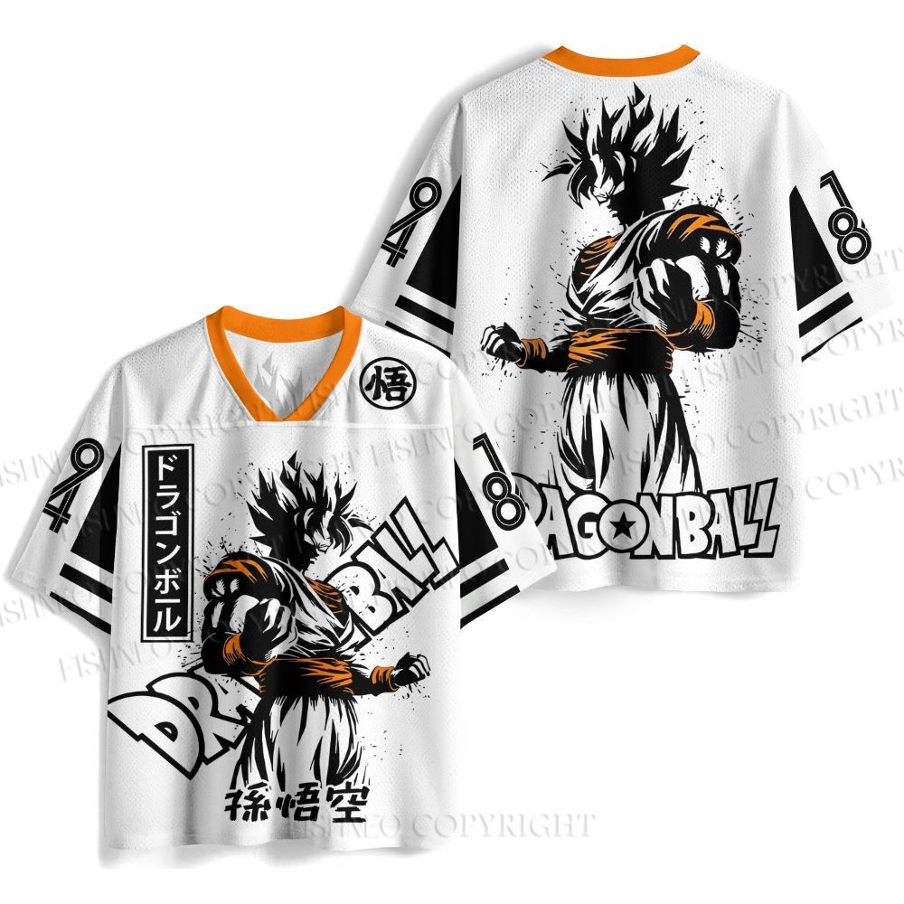 Dragon Ball Goku Printed Jersey Shirts