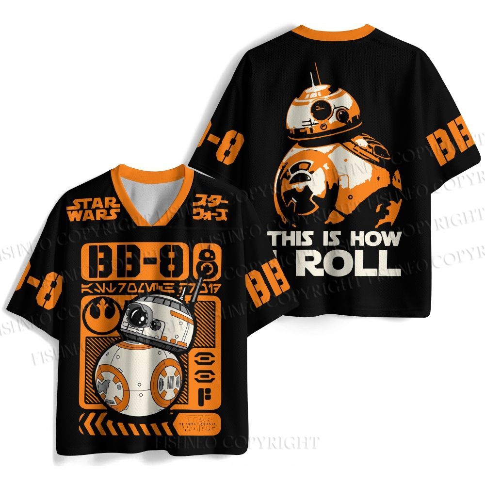Star Wars BB-8 Jersey Shirts