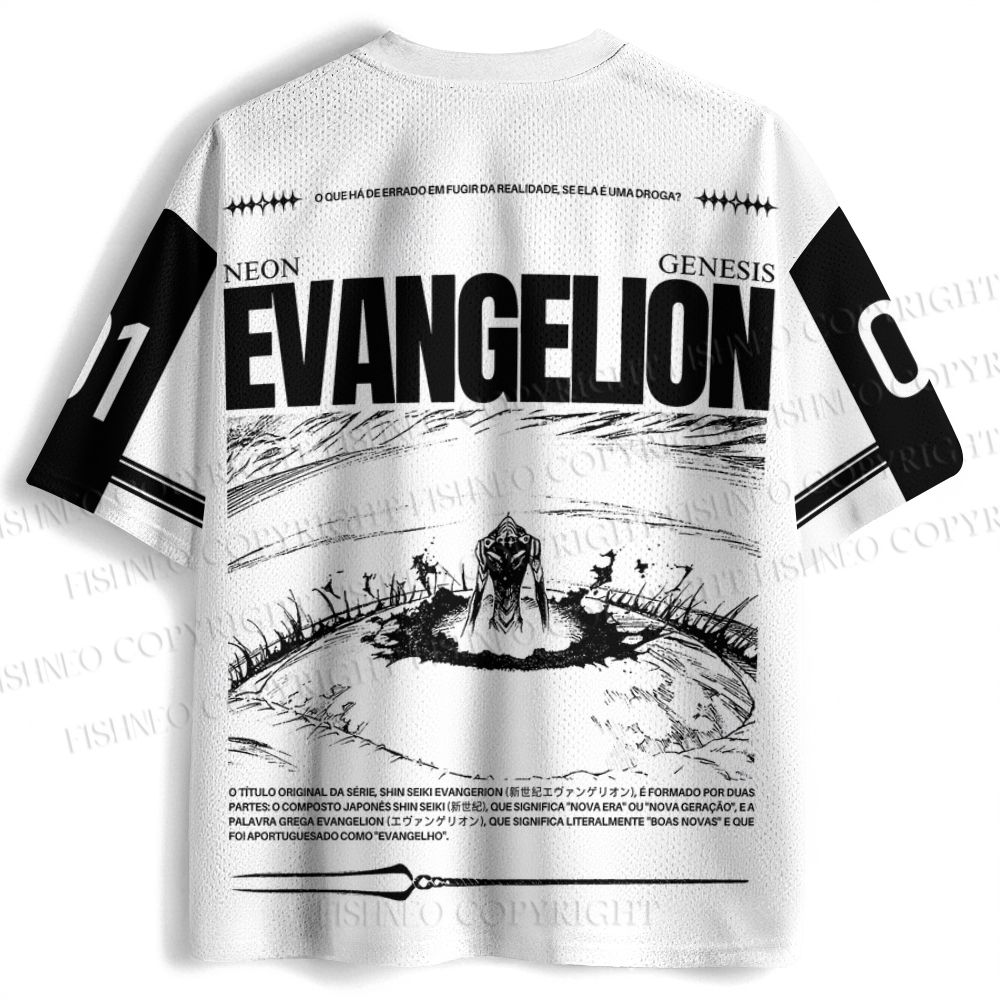 Neon Genesis Evangelion Jersey Shirts
