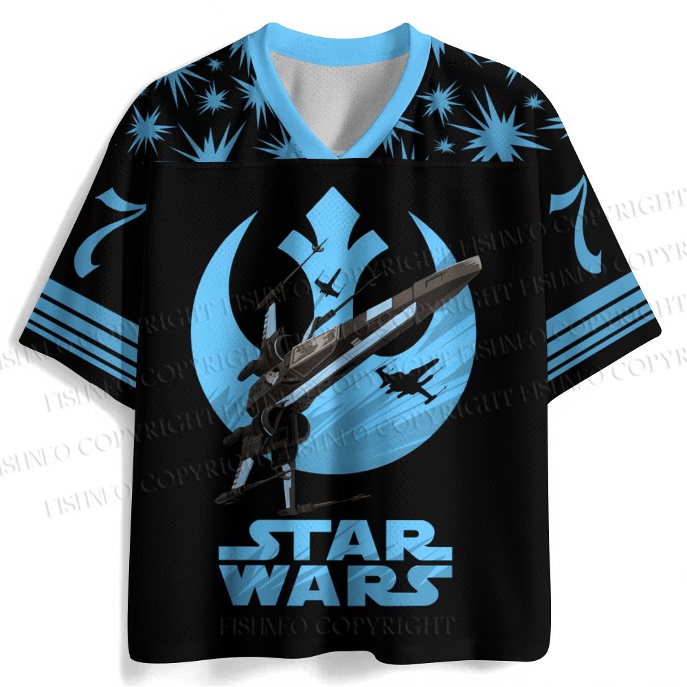 Star Wars Blue Jersey Shirts