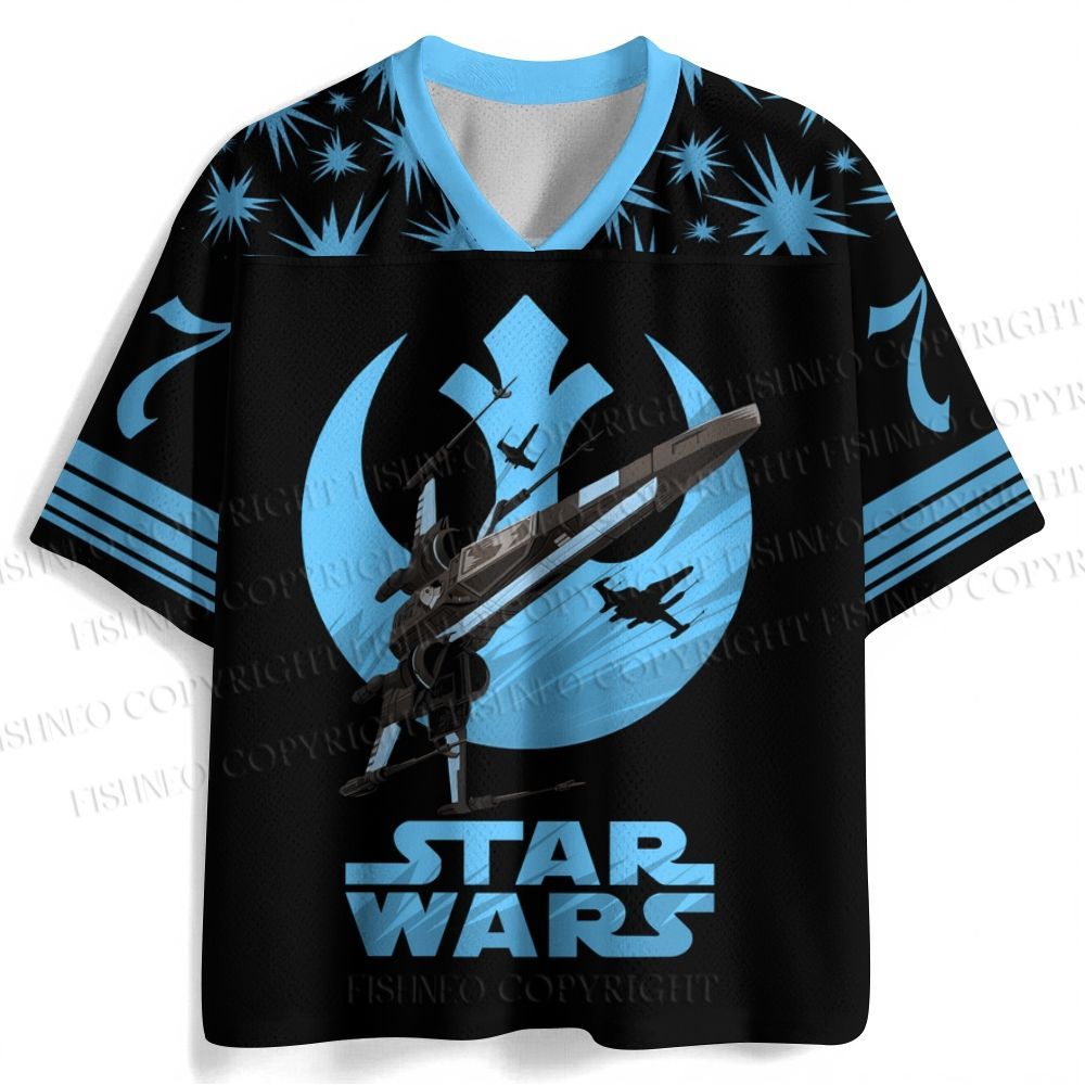Star Wars Blue Jersey Shirts