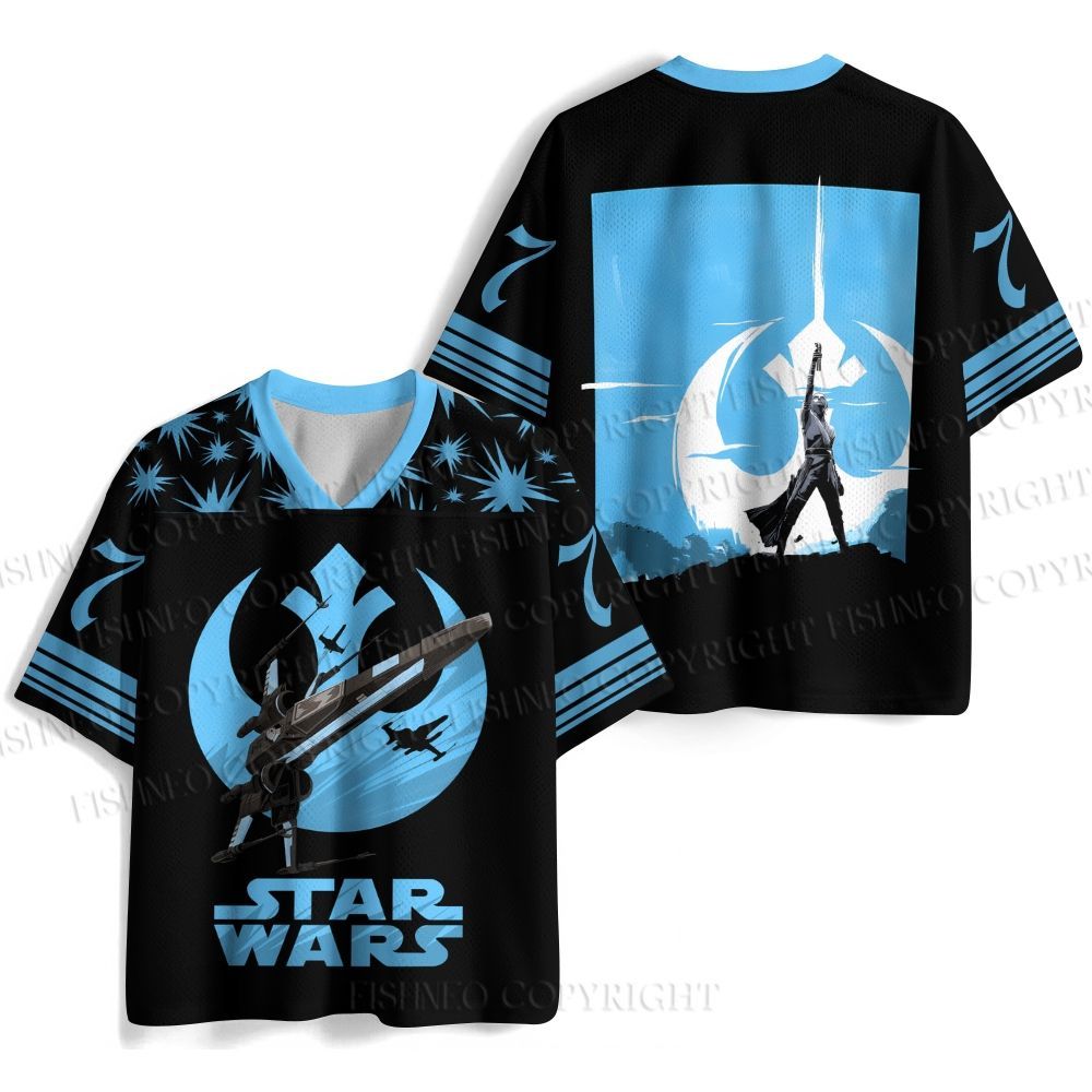 Star Wars Blue Jersey Shirts