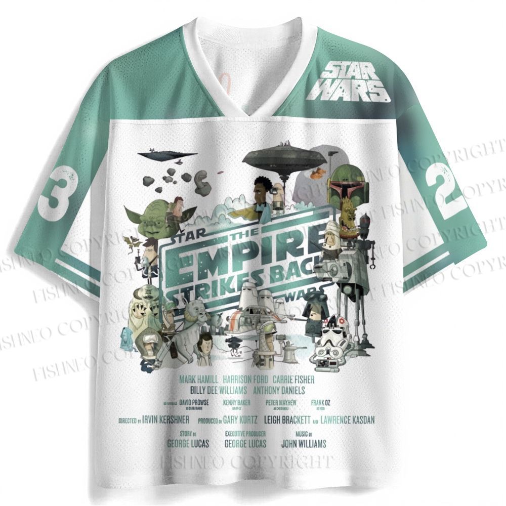 Star Wars Empire Strikes Back Jersey Shirts